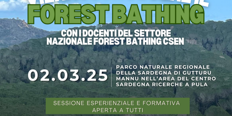 Il Forest Bathing arriva in Sardegna