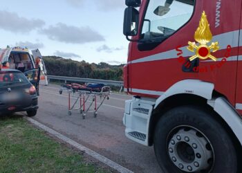 Alghero: incidente stradale sulla provinciale 105, feriti due giovani