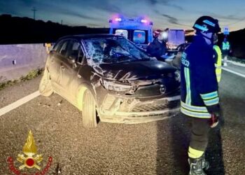 Olbia: incidente stradale sulla statale 729