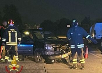 Olbia: incidente stradale in via Vittorio Veneto, una persona in ospedale