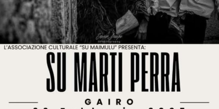 A Gairo, sabato 22 febbraio, si terrà “Su Marti Perra”