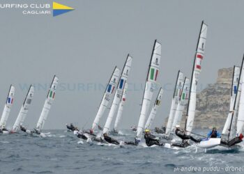 30 equipaggi al Windsurfing Club Cagliari per la prima Regata Nazionale Nacra 15, primo appuntamento delle Sailing Championship WCC 