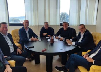 L’assessore regionale dell’Industria Emanuele Cani ha incontrato i vertici del Consorzio industriale della Gallura