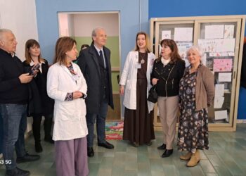 La consigliera regionale di Fratelli d’Italia Francesca Masala ha visitato l’ospedale di comunità di Ploaghe