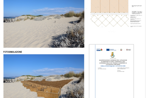 Sorso: 2 milioni di euro per lo stagno e il ginepreto di Platamona