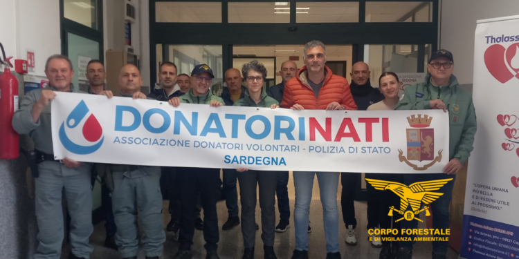 Oristano. Il Corpo forestale aderisce alla campagna di donazione del sangue