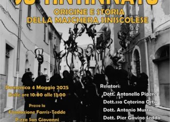 “Su Tintinnatu”: il 4 maggio un convegno sull’origine e la storia della maschera siniscolese