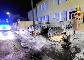 Settimo San Pietro: a fuoco tre auto in sosta