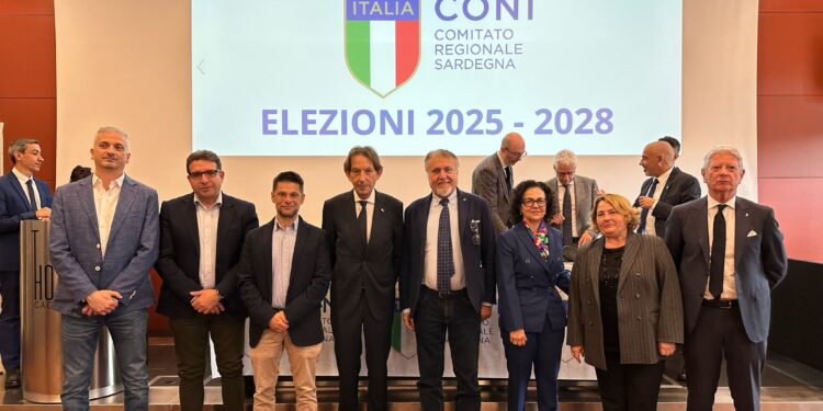 Bruno Perra è stato confermato presidente del CONI Sardegna per altri 4 anni. Il presidente FIV Terza Zona Corrado Giuseppe Fara tra gli eletti nella Giunta