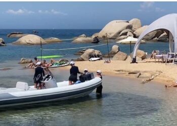 Le spiagge di Palau saranno attrezzate anche quest’estate con un cavo tarozzato a protezione dei bagnanti e dell’ambiente