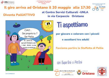 Il Giro d’Italia delle cure palliative pediatriche fa tappa domani a Oristano: