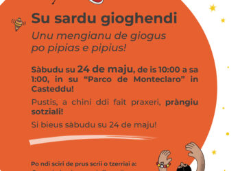 “Su sardu gioghendi”. Una mattinata di giochi per bambine e bambini. Sabato 24 maggio, al Parco di Monteclaro, a Cagliari