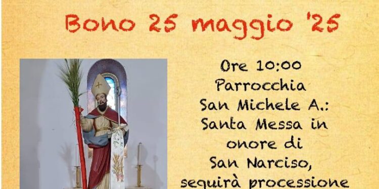 Bono in festa per San Narciso