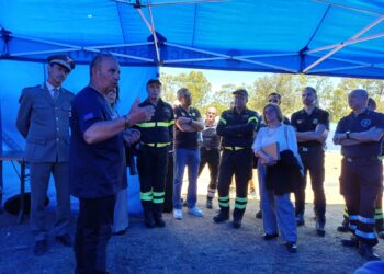 Oltre 200 volontari arrivati da tutta Italia hanno partecipato, ad Assemini, all’esercitazione di protezione civile Italia 2025
