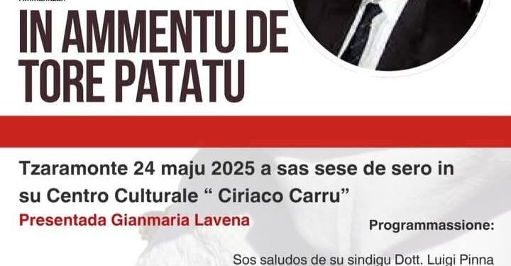 Chiaramonti ricorda Salvatore Patatu