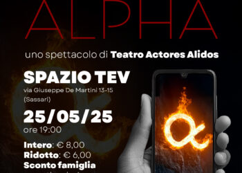 Domenica 25 maggio, allo Spazio TEV in via De Martini 15, a Sassari, andrà in scena “Generazione Alpha”