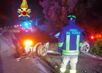 Arzana: incidente stradale sulla statale 389, una persona in ospedale