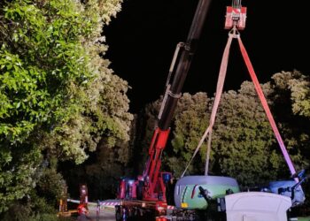 Villagrande Strisaili: si ribalta un trattore sulla provinciale 27