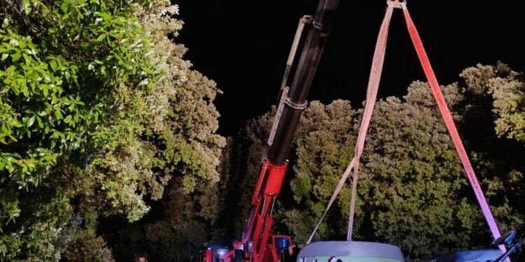 Villagrande Strisaili: si ribalta un trattore sulla provinciale 27