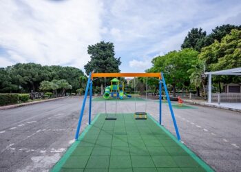 Cagliari: riaperta l’area giochi del Parco Giovanni Paolo II