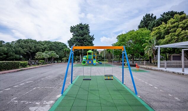 Cagliari: riaperta l’area giochi del Parco Giovanni Paolo II