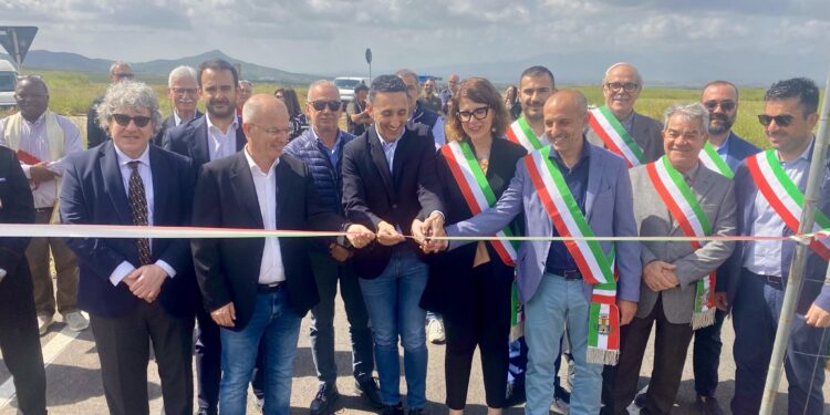 E’ stata inaugurata la strada che collega Gonnostramatza alla SS 131