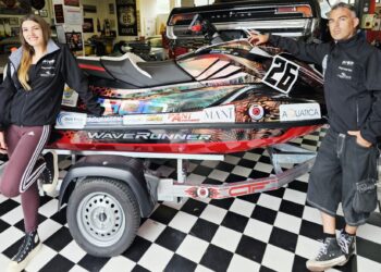 Alghero: Lucio Canu al 72° raid motonautico Pavia-Venezia