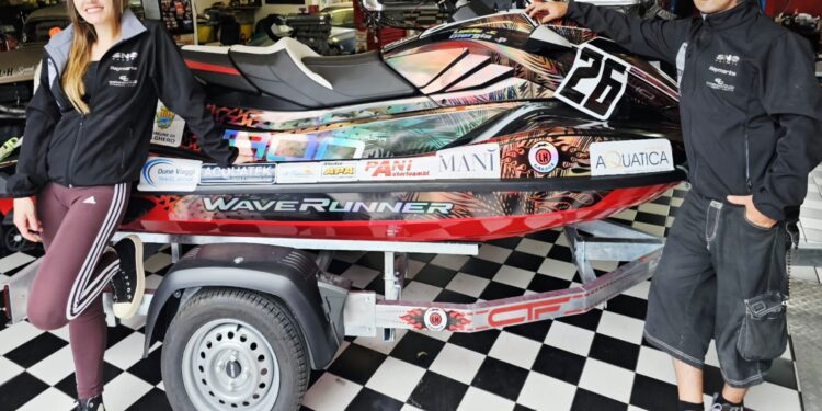 Alghero: Lucio Canu al 72° raid motonautico Pavia-Venezia