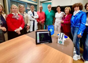 Donazione di un ecografo portatile di ultima generazione alla Chirurgia toracica dell’Aou di Sassari