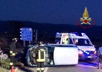 Incidente sulla nuova strada statale 554, a Quartucciu