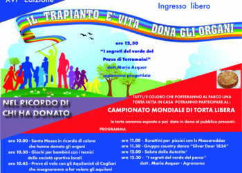 Torna la “festa della Vita” dell’associazione di trapiantati Prometeo, domenica 18 maggio, al Parco di Terramaini, a Cagliari