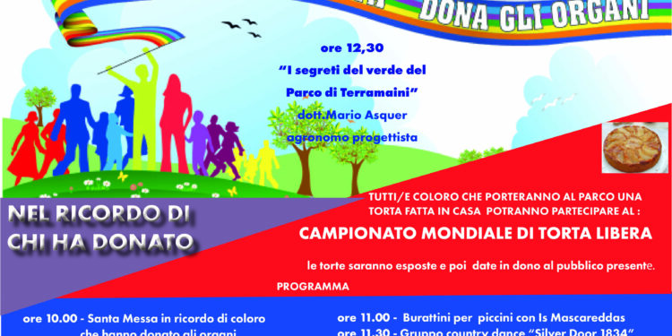 Torna la “festa della Vita” dell’associazione di trapiantati Prometeo, domenica 18 maggio, al Parco di Terramaini, a Cagliari