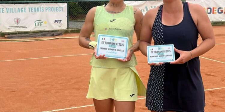 Dalila Spiteri ha perso la finale del singolare femminile nel quinto dei sei Itf Combined a Santa Margherita di Pula