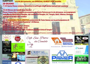 Ploaghe in festa per San Pietro