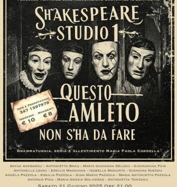 Il Lentischio porta sul palco di Sennori “Questo Amleto non s’ha da fare”