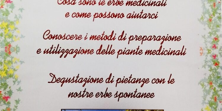 Nuoro: Montricos promuove per il 12 giugno una “chiacchierata sul mondo delle erbe”