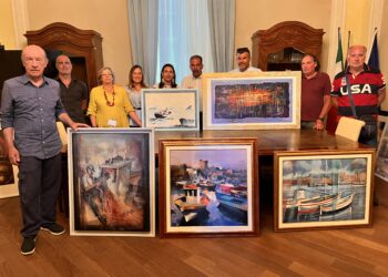 Premiati i cinque vincitori dell’estemporanea di pittura “Porto Torres: luoghi, paesaggi e monumenti”