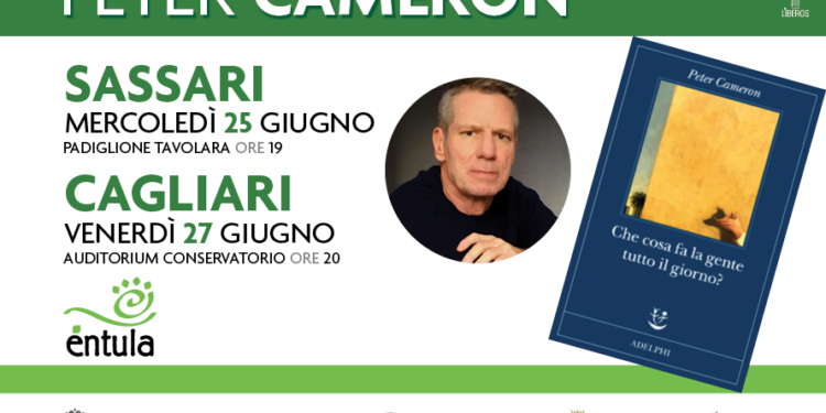 Lìberos: a Sassari e Cagliari arriva Peter Cameron