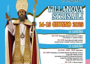 Villanova Strisaili: il programma dei festeggiamenti per San Basilio Magno