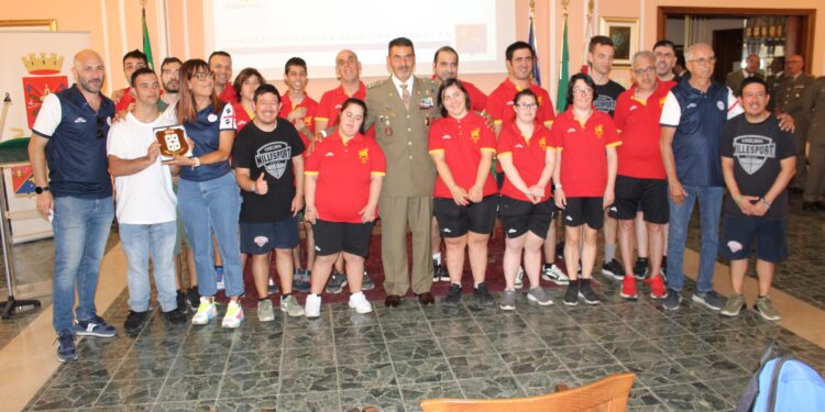 E’ stato siglato a Cagliari, questa mattina, il protocollo dell’Esercito in favore degli atleti con disabilità intellettive