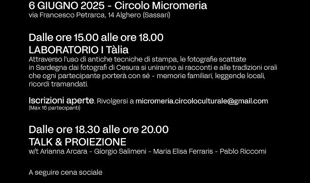 Ad Alghero arriva il progetto “I – Tália”