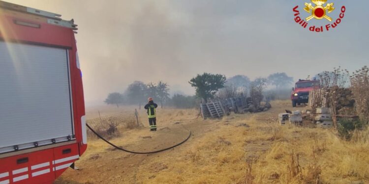 Spento l’incendio tra Dualchi, Sedilo e Aidomaggiore