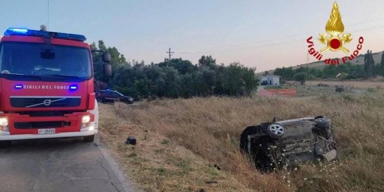 Nuraminis: incidente stradale sulla provinciale 33, un morto