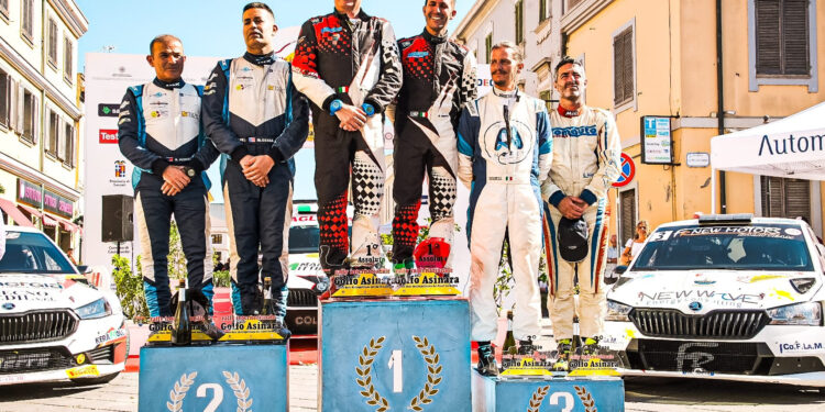 Andrea Pisano e Salvatore Musselli vincono il 30º Rally Internazionale Golfo dell’Asinara. Sul podio di Porto Torres anche Gessa e Mannu