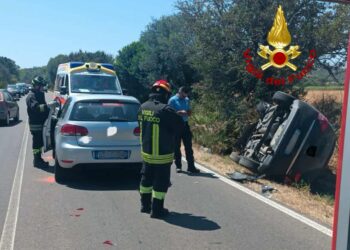 Alghero: incidente sulla statale 127bis