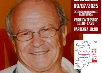 Mercoledì 9 luglio il ciclodromo di Badde Longa, a Sassari, ospiterà il 1° Trofeo Flaminio Sulas