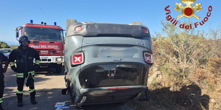 Santa Teresa di Gallura: incidente stradale a Saltara, un ferito