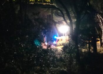 Nuoro: incendio di sterpaglie nel Monte Ortobene