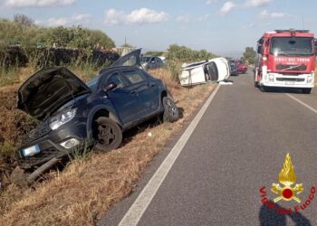 Incidente stradale all’altezza di Silanus