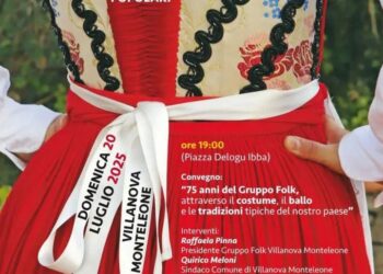 Villanova Monteleone: i 75 anni del gruppo folk
